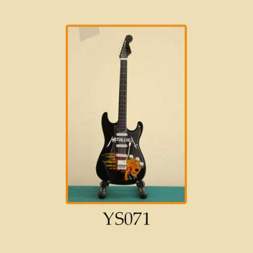 Miniature Guitar Rock star Metallica